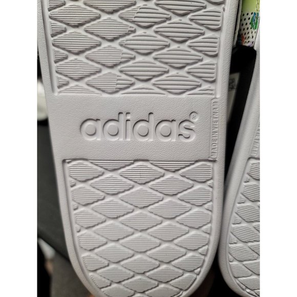 Adidas Adilette Comfort GW5039 Multicolor Slip-On Slide Sandal Shoes Size 13 main image 4